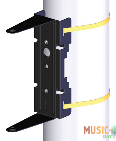 tannoy  pole mount bracket  black