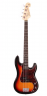 SX BD2-3TS Бас-гитара, корпус: липа, гриф: клен, анкер, 20 ладов, накладка: палисандр, контролеры: 1 громкость, 1 тон, чехол, цвет 3TS