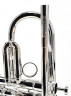 Brasspire BPTR-750SS Труба Bb помповая трёхклапанная, мензура 11,65мм, раструб 125мм, серебряное покрытие, в футляре