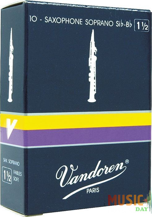 Vandoren трости для саксофона сопрано (2 1/2) (10 шт. в пачке) SR2025
