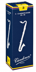 Vandoren трости для кларнета basse (2 1/2) (5 шт. в синей пачке) CR1225