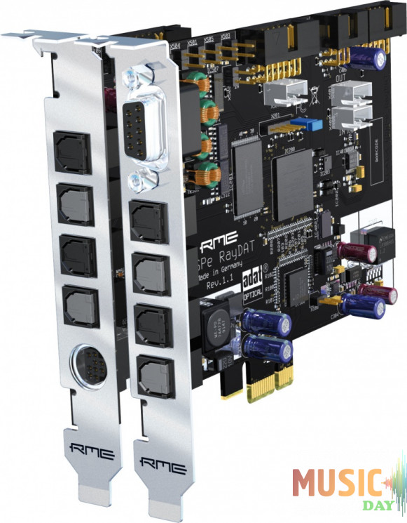 RME HDSPe RayDat - 72 , 24 Bit / 192 kHz, 4 x ADAT I/O PCI Express