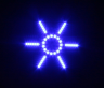 Led Star CB-06 Эффект светодиодный многолучевой