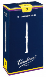 Vandoren трости для кларнета Bb (1/2) (10 шт. в синей пачке) CR1015