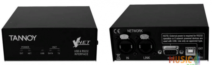 Tannoy Vnet™ USB RS232 Interface USB